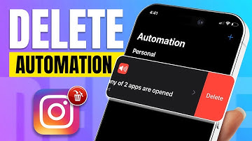 How to Delete a Shortcut Automation on iPhone | Disable Automation Shortcuts on iPhone