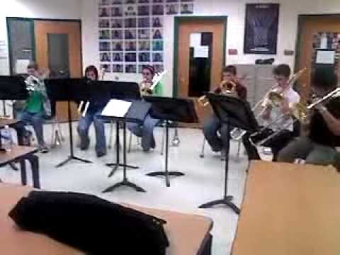 Mason High School Trombones Greensleeves