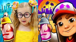 Subway Surfers Venice Beach 2021 Pride Spike vs Kids Diana Jungle Runner Ultimate Gameplay HD screenshot 3