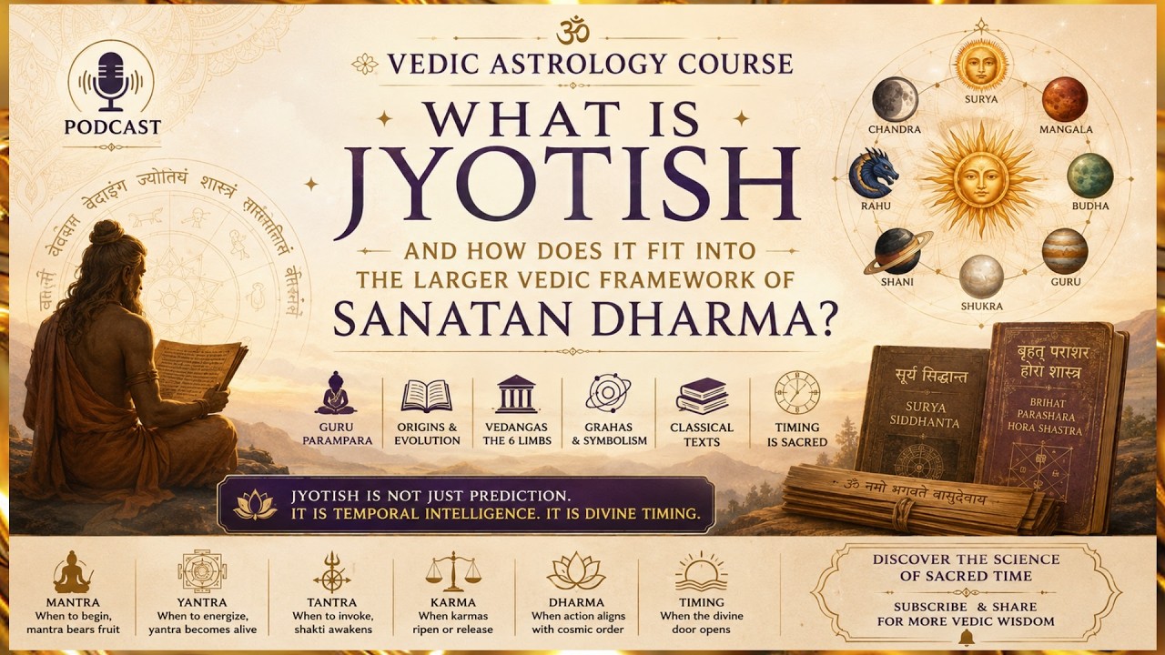 Vedic Astrology Introduction to Chapter 1 - YouTube