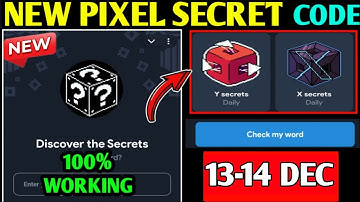 13-14 December Not Pixel Airdrop Secret Code Today | NotPixel Secrets Code | X and Y Secrets Code