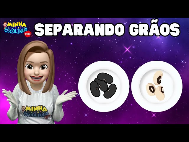 Separando Grãos G3 - Educação Infantil - Videos Educativos - Atividades para Crianças