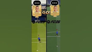 FC26 SPEED SHOWDOWN ⚡ Who’s Truly Faster? FC25 vs FC26🔥 #fc26