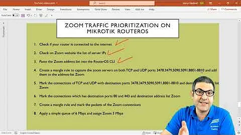 Prioritize Zoom Traffic using MikroTik RouterOS