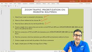 Prioritize Zoom Traffic using MikroTik RouterOS