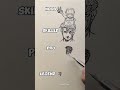 Drawing Stickman to Sakuragi Hanamitchi #animedrawing #ytshorts #animeedit #fyp
