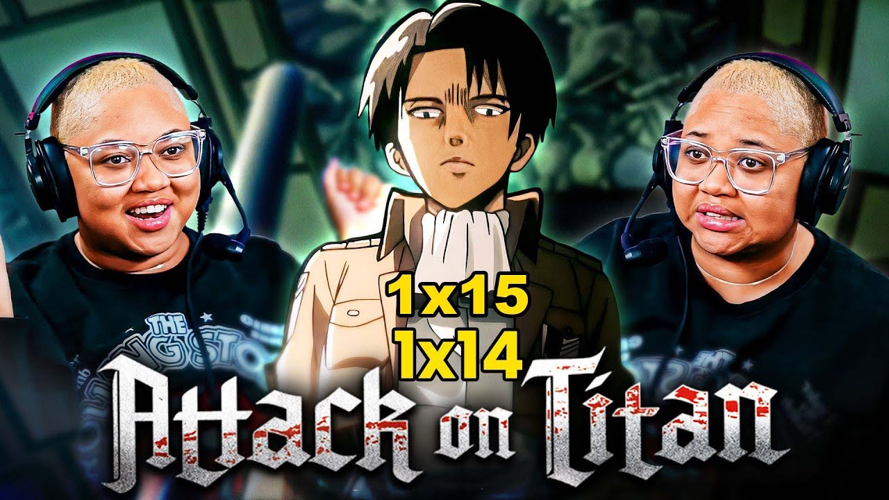 NOT US ON TRIAL 😭 *Anime Noob* MY FIRST ANIME EVER! | Attack on Titan 1x14 & 1x15 | Reaction