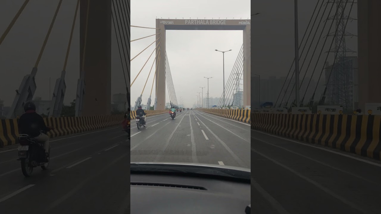 Noida Parthala flyover.