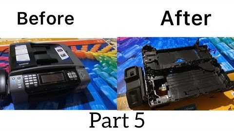 Taking apart the Brother Printer MFC-790CW (Part 5 of 7) [Late Upload]