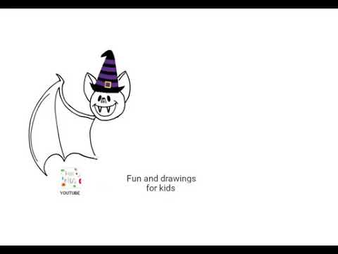 וִידֵאוֹ: איך לצייר עטלף