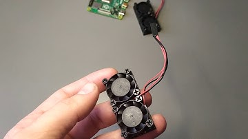 Активная система охлаждения Raspberry Pi Dual Heatsink with Fans