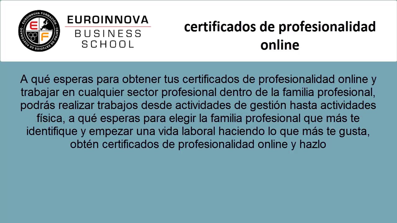 Cursos Youtube Online Euroinnova Cursos Youtube Online Euroinnova