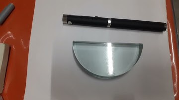 Refraction through glass slab | Semicircular disc | #refraction_of_light |#viral | #physics