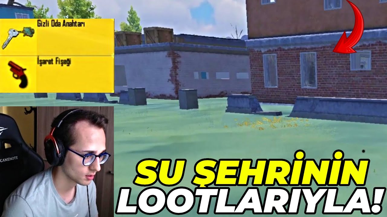 SU ŞEHRİNİN LOOTLARIYLA WIN ALMAK ? PUBG MOBILE