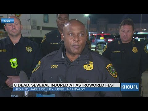 8 dead, several hospitalized during Astroworld Festival