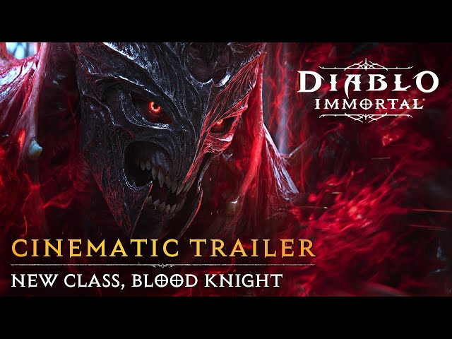 Diablo Immortal unveils the new Blood Knight class arriving on