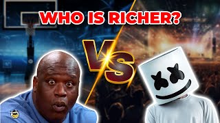 Battle of the Bank Accounts: Shaq vs. Marshmello!