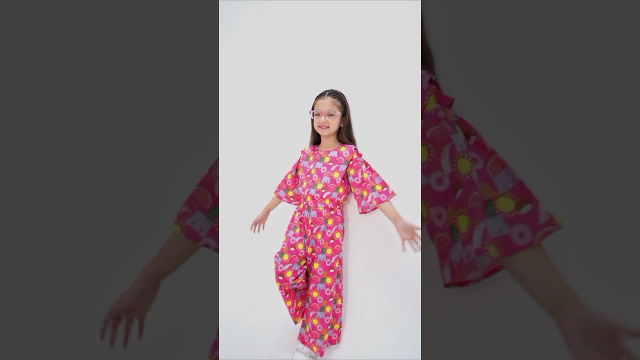 Stylish Summer Jumpsuit for Kids | Onion Outfits | Eastern wear | Girls fashion | Kids wear