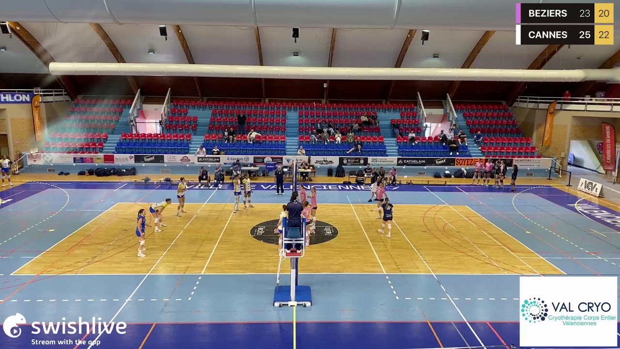 Live propulsé par l'application Swish Live
BEZIERS VS CANNES