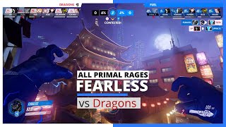 FEARLESS WINSTON - All the Primal Rages in June Joust Grand Final vs Dragons | OWL Season 2021