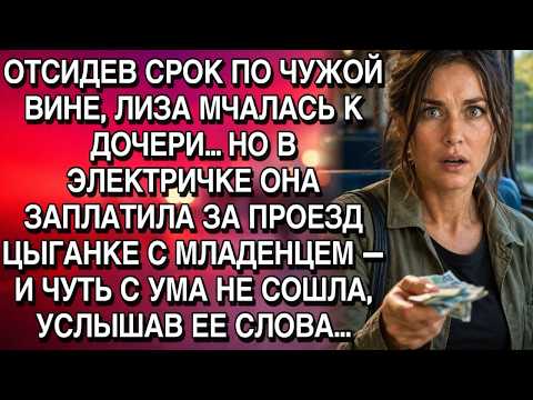 ОТСИДЕВ ЗА ЧУЖУЮ ВИНУ, ЛИЗА МЧАЛАСЬ К ДОЧЕРИ… НО СЛОВА ЦЫГАНКИ ЧУТЬ НЕ СВЕЛИ ЕЁ С УМА…