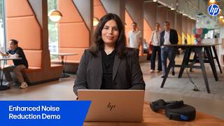 HP Poly Focus 6 Series Wireless Headsets | Enhanced Noise Reduction Demo