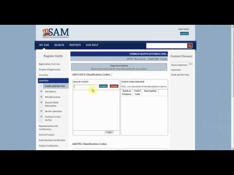 SAM Registering New Entities In SAM For Government Contracts