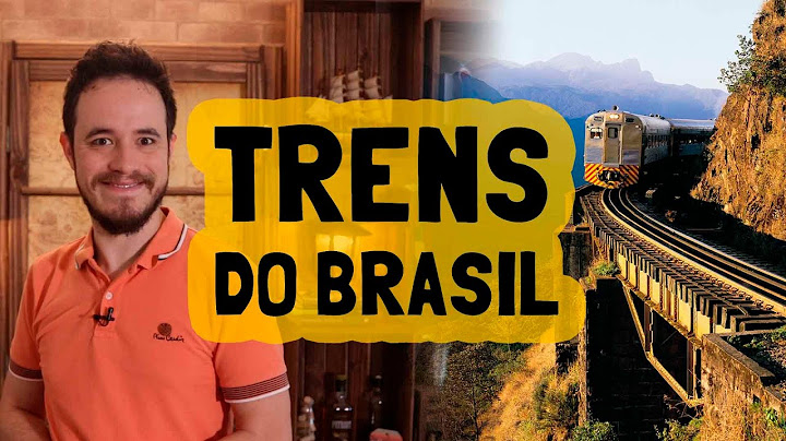 Todos os PASSEIOS DE TREM que existem no BRASIL