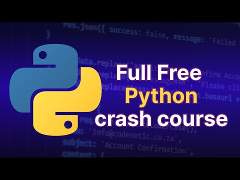 Learn Python Complete 5-Hour free crash course