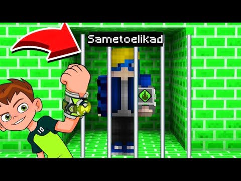 BEN 10 HAPİSHANESİNDEN KAÇIŞ !! (Minecraft)