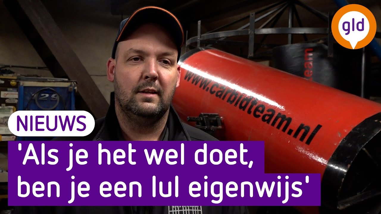 En wéér blijft het stil in Nijkerkerveen, streep door carbidschieten