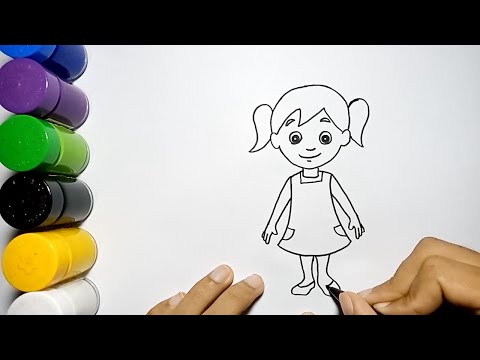 Video: Cara Belajar Menggambar Kanak-kanak Perempuan