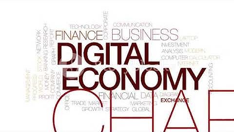 videoblocks digital economy animated word cloud text design animation kinetic typography saomvlmtl