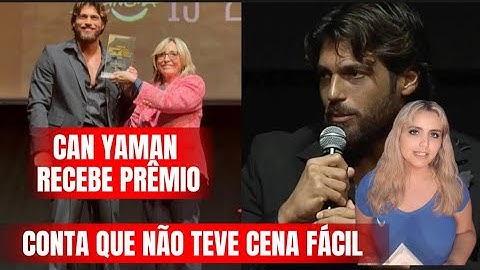 🌴 CAN YAMAN RECEBE PRÊMIO ESPECIAL E FALA SOBRE SANDOKAN ❤️
