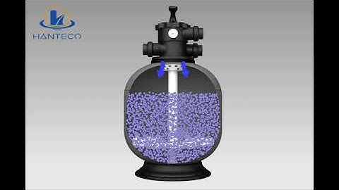 Thanh chặn hạt Bình lọc cát bể bơi Waterco S