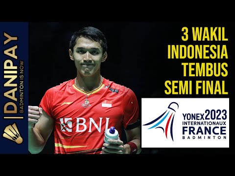 Hasil Indonesia Quarter Final | Badminton French Open 2023