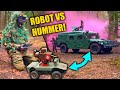 Airsoft Robot VS Hummer (The Lost Footage)