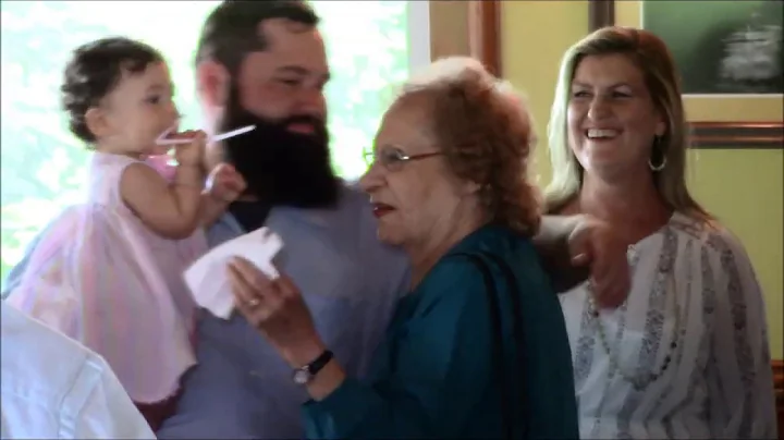 Shirley Ducote 90th Birthday Arrival in Restaurant