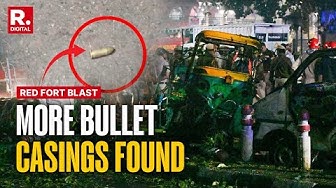 Thumbnail for Red Fort Blast: Bullet Cartridges Recovered From Explosion Site | Umar Nabi