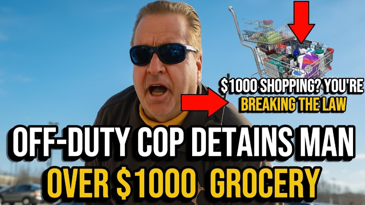 COP HARASSES MAN AND COUSIN AFTER $1,000 SHOPPING