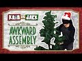 Putting up a Christmas tree blindfolded! | Kris vs Jack: Awkward Assembly