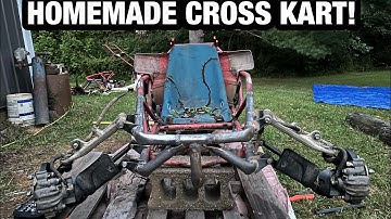 CROSS KART BUILD! Pt 1. Attaching the swing arms!