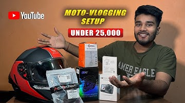 Beginner Moto Vlogging Setup Under ₹25,000🤑