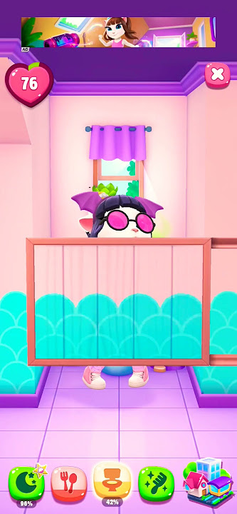 My Talking Angela 2🆚 Emergency Toilet🙉😡🙉😡🙉 #shorts #youtubeshorts #talkingangela #funnyshorts #viral