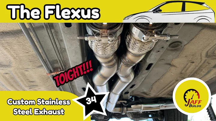 Custom Stainless Steel Exhaust - The Flexus Episode 34 - Focus Twin Turbo V8 Project Car Build