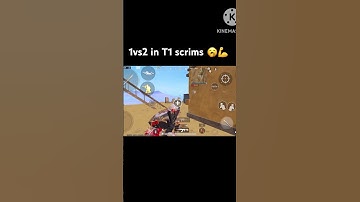 T1 scrims 1vs2 🥱🔥 jodddd!#bgmishorts #bgis #iphone14