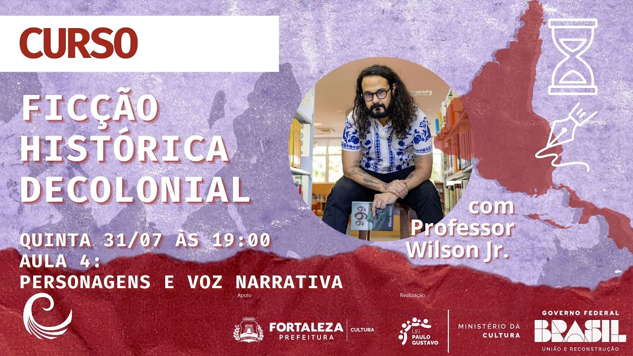 Aula 4: Personagens e Voz Narrativa com Wilson Júnior