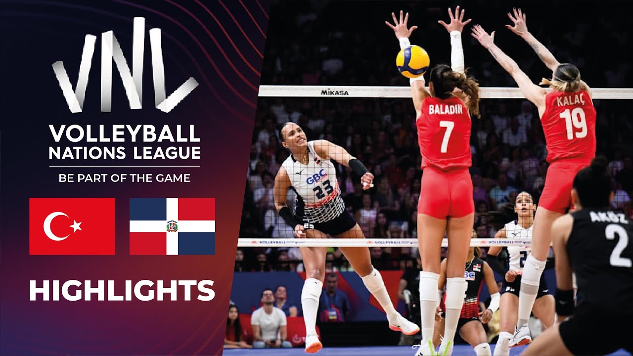 🔥 Türkiye sweeps Dominican Republic | VNL 2025 Week 2 Group 4 |Vargas and Baladin lead the charge 🇹🇷