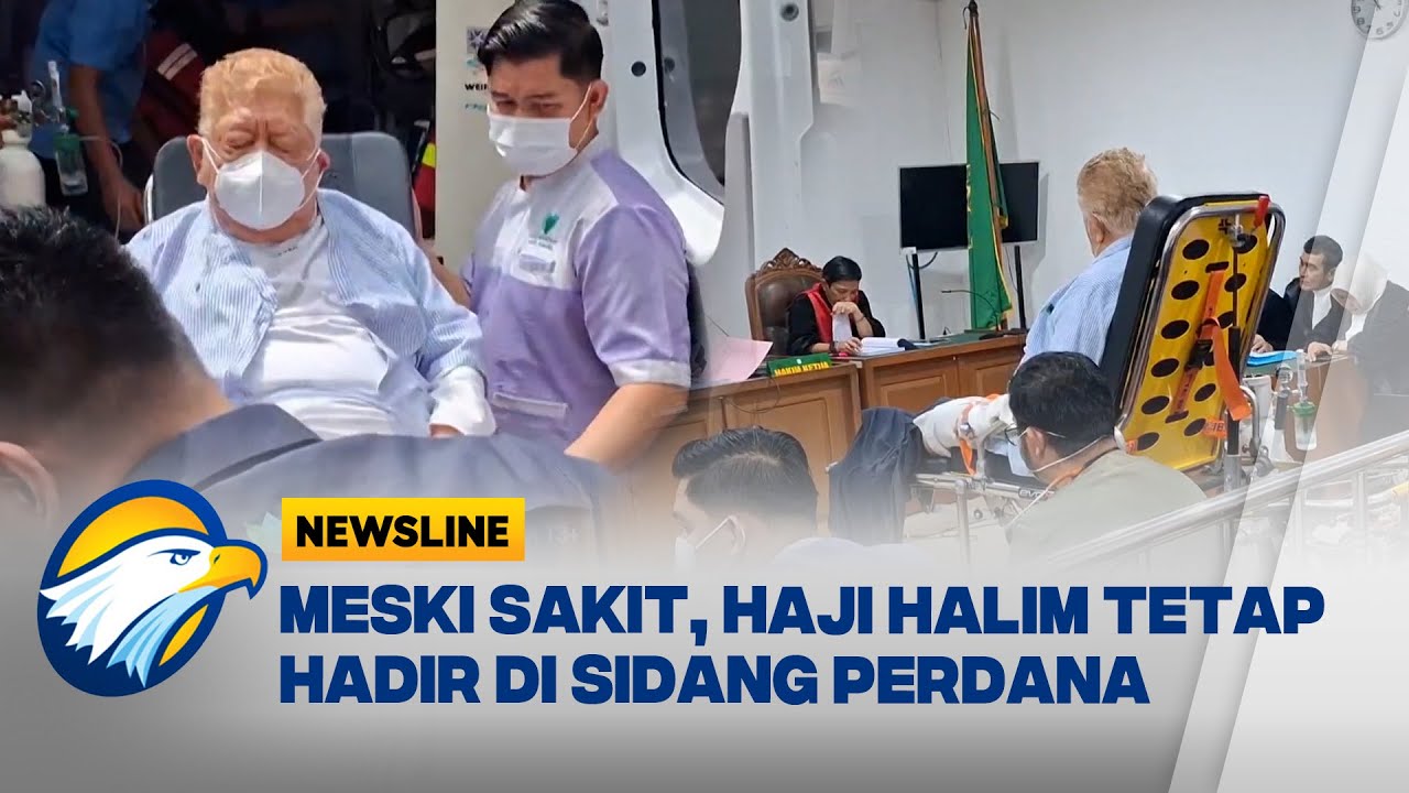 Meski Sakit Parah, Terdakwa Haji Halim Hadiri Sidang Perdana [Newsline]