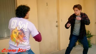 Miguel Vs Robby Fight Scene [2K] | Cobra Kai Season 5